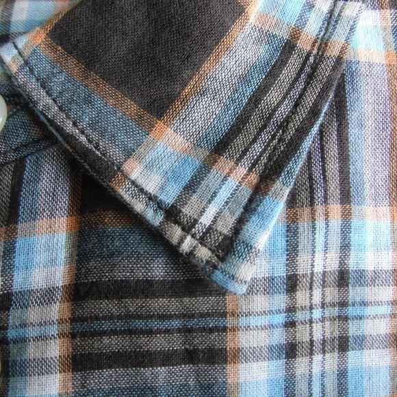 Martin Gordon Long Sleeve Multicolor Plaid Shirt - Picture 7 of 8